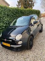 Fiat 500 1.2 2015 Zwart, Auto's, Achterwielaandrijving, USB, 4 cilinders, 840 kg
