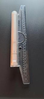 Handige Yashica lineaal met ingebouwde rolmaat., Ophalen of Verzenden, Zo goed als nieuw, Overige typen