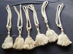 6 Gordijnkwasten / Embrasses / Prima staat, Zo goed als nieuw, 50 tot 100 cm, Ophalen of Verzenden, Minder dan 100 cm