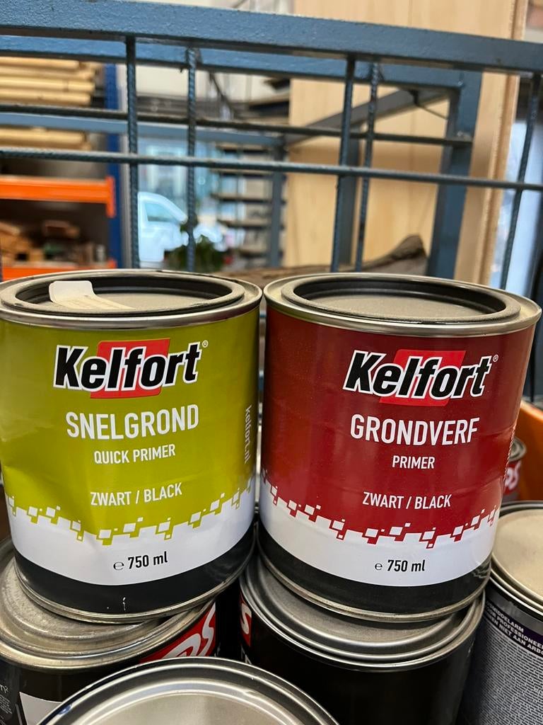 Grondverf en lak, Doe-het-zelf en Verbouw, Verf, Beits en Lak, Nieuw, Lak, Wit, Ophalen