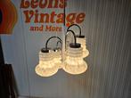 Vintage Italiaanse hanglamp Murano glas, Huis en Inrichting, Lampen | Hanglampen, Gebruikt, Vintage, Ophalen of Verzenden, Glas