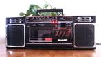 80's Sharp GF-320 radio-/cassettecorder boombox vintage, Ophalen of Verzenden