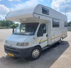 Prachtige alkoof camper - Fiat Euramobil 2.8tdi  + Stalling, Caravans en Kamperen, Campers, Alkoof, Fiat, Treinzit, Particulier