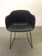 Muuto Fiber armstoelen 2 stuks, Ophalen, Nieuw, Zwart, Bureaustoel