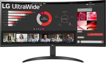 LG 34WR50QK-B Curved Monitor  beschikbaar voor biedingen
