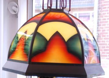 Amsterdamse school hanglamp/art deco beschikbaar voor biedingen
