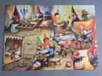 Puzzel 1000 stukjes: Rien Poortvliet: Bij de kabouters thuis, Ophalen of Verzenden, 500 t/m 1500 stukjes, Zo goed als nieuw, Legpuzzel