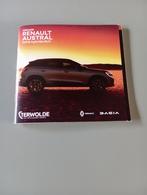 Renault Austral 100% Hybride SUV + Prijslijst 9 / 2022 36 p, Verzenden, Zo goed als nieuw, Renault