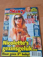 Story Nicolette van Dam Hugh Grant Stones Justin Bieber, Verzamelen, Tijdschriften, Kranten en Knipsels, Verzenden, 1980 tot heden