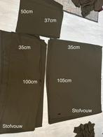Groene Stoffen Restanten - Diverse Maten, Overige materialen, Nieuw, Ophalen of Verzenden, 30 tot 120 cm