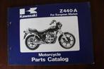 Kawasaki Z440-A 1981 motorcycle parts catalog Z 440 Ltd, Motoren, Handleidingen en Instructieboekjes, Kawasaki