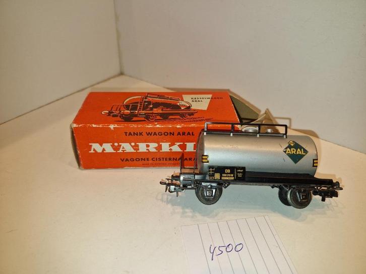 Märklin 4500.1 ketelwagen Aral versie 1, 1952-1954, Hobby en Vrije tijd, Modeltreinen | H0, Wagon, Wisselstroom, Märklin, Ophalen of Verzenden