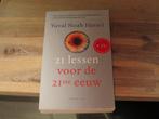 Yuval Noah Harari 21 lessen voor de 21ste eeuw, Ophalen of Verzenden, Nieuw