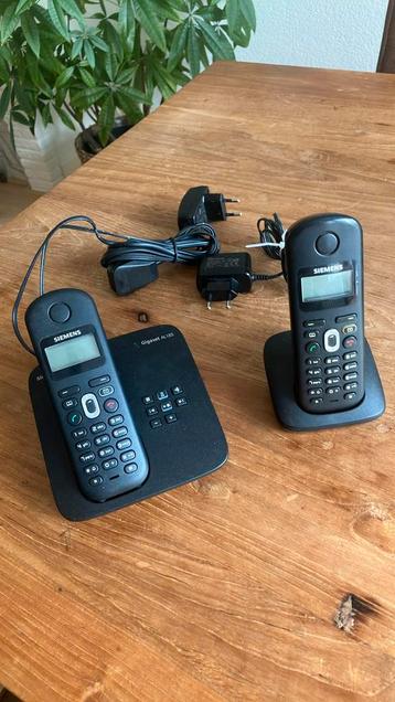 Siemens draadloze telefoonset. beschikbaar voor biedingen