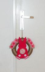 Pasen Krans Hanger Konijn Haas, Diversen, Pasen, Verzenden, Nieuw