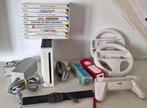 Nintendo wii compleet met 2 controllers en 9 games, Spelcomputers en Games, Spelcomputers | Nintendo Wii, Ophalen of Verzenden