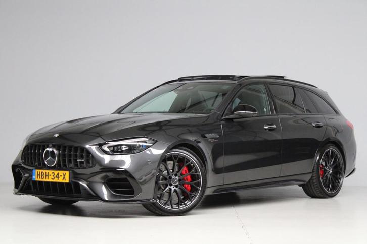 Mercedes-Benz C-klasse Estate AMG 63 S E Performance | NL au, Auto's, Mercedes-Benz, Bedrijf, Te koop, C-Klasse, 360° camera, 4x4