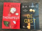 B.A. Paris - 2 spannende boeken!, Boeken, Ophalen of Verzenden, Zo goed als nieuw, Nederland
