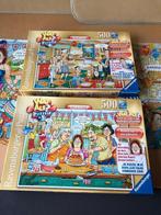2 puzzels Wat als? 500 stukjes, Ophalen of Verzenden, 500 t/m 1500 stukjes, Zo goed als nieuw, Legpuzzel