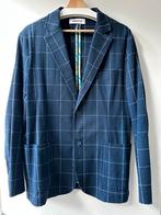 Distretto Colbert Blauw Geruit Maat 54, Ophalen of Verzenden, Zo goed als nieuw, Maat 52/54 (L), Blauw