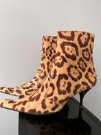 DESINGER ECHT LEREN LAGE LAARZEN KOEIEN HUID PANTER PRINT, Kleding | Dames, Schoenen, Overige kleuren, Lage of Enkellaarzen, Ophalen of Verzenden