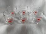 J.J. MELCHERS W.Z. SCHIEDAM glaasjes 6 stuks, Ophalen of Verzenden, Zo goed als nieuw, Borrel- of Shotglas