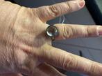 Zilveren ring met witte steen. Nieuw, Ophalen of Verzenden, Zilver