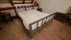 tweepersoons bed 160x210, Huis en Inrichting, Slaapkamer | Bedden, Ophalen, 210 cm, Tweepersoons, Metaal