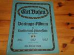 Carl bohm - vortrags album 1, Gebruikt, Klassiek, Ophalen of Verzenden, Viool of Altviool