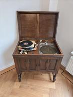 antieke platenspeler, Ophalen