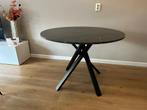 Ronde eettafel marmerlook van Ikea. ( Mariedamm ), Huis en Inrichting, Tafels | Eettafels, Ophalen, 100 tot 150 cm, Rond, Zo goed als nieuw