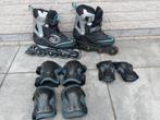 Rollerblade SG5 bio dynamic inclusief beschermers, Overige merken, Inline skates 4 wielen, Ophalen of Verzenden, Dames