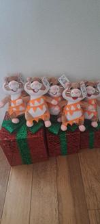 AH  5 oranje  Hamster Knuffels nieuw met kaartje, Verzenden, Nieuw, Overige typen