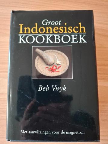 Groot Indonesisch kookboek Bep Vuyk,  1991 beschikbaar voor biedingen