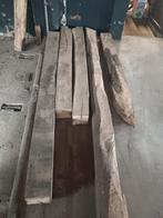 Ouderwetse Eikenhouten gebinten, Doe-het-zelf en Verbouw, Hout en Planken, Ophalen of Verzenden, Eiken, Minder dan 200 cm, Plank