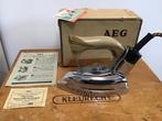 Vintage AEG reis strijkijzer nog in mooie staat., Ophalen of Verzenden, Overige typen