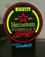 Heineken F1 lamp met stand, Ophalen of Verzenden, Nieuw, Lichtbak of (neon) lamp