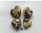4 x Septarie Harten, zie omschrijving, Nieuw, Ophalen of Verzenden, X, X