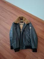 leren Pall Mall bomberjas large, Maat 52/54 (L), Bruin, Ophalen of Verzenden, Zo goed als nieuw