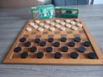 Schaak/dam bord met Revanche schaak en Revanche damstukken, Hobby en Vrije tijd, Een of twee spelers, Ophalen of Verzenden, Zo goed als nieuw