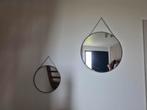 Ronde spiegels, Huis en Inrichting, Woonaccessoires | Spiegels, Minder dan 50 cm, Rond, Ophalen of Verzenden, Zo goed als nieuw