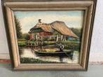 Klassiek Hollands Landschap Schilderij - Swicher Schalten si, Ophalen