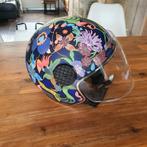 LS2 Sphere Lux Helm - Bloemen Design - Maat M, Ophalen of Verzenden, Zo goed als nieuw, Medium, LS2
