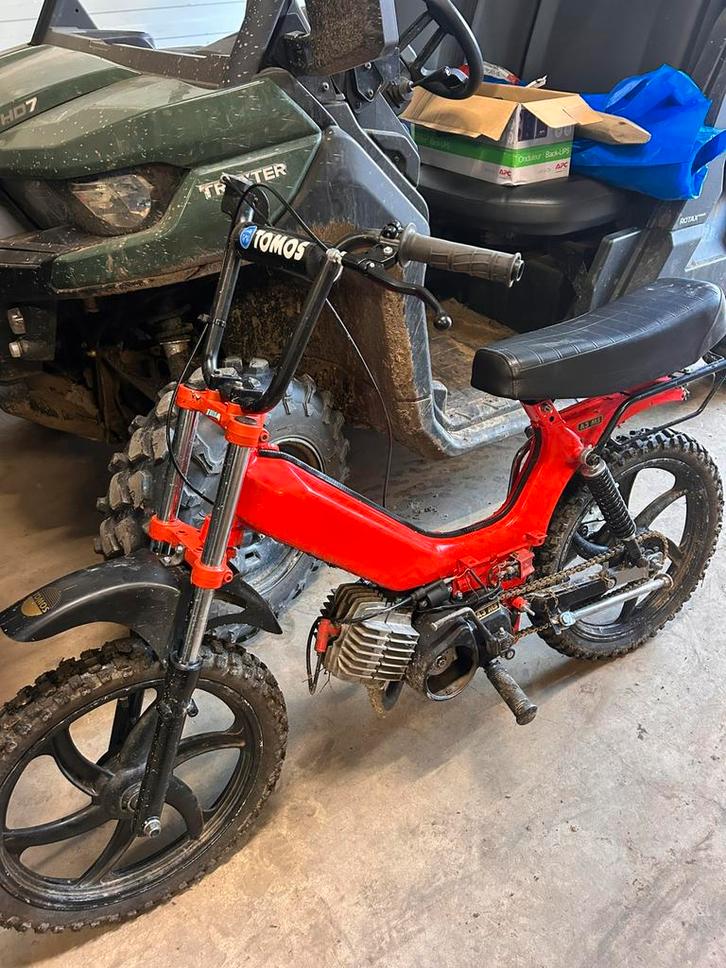 Tomos 74cc, Fietsen en Brommers, Brommers | Tomos, Zo goed als nieuw, Standard, Ophalen