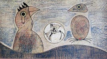 Max Ernst litho beschikbaar voor biedingen