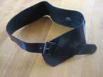 Chique zwartbruine leren heupriem CHRIS JANSSENS 90 snazzeys, Kleding | Dames, Verzenden, Heupriem, Bruin, 5 cm of meer