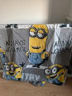 Dekbedovertrek Minions 140x200, Ophalen of Verzenden, Zo goed als nieuw, Jongetje of Meisje, Dekbedovertrek