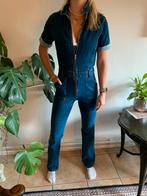 MNG donkerblauwe spijker jumpsuit maat  S, Kleding | Dames, Ophalen of Verzenden, Zo goed als nieuw, Maat 34 (XS) of kleiner, Blauw