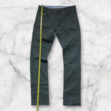 Donkergroene spijkerbroek van Cotton & Silk – maat S beschikbaar voor biedingen