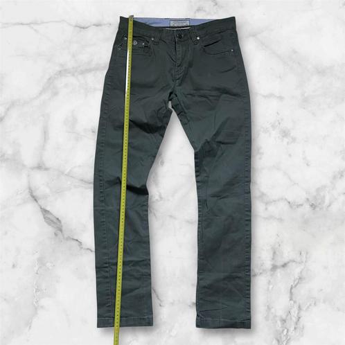 Donkergroene spijkerbroek van Cotton & Silk – maat S, Kleding | Heren, Spijkerbroeken en Jeans, Gedragen, Overige jeansmaten, Overige kleuren